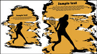 Sport silhouette 02 - vecteur matriel