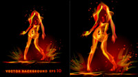 Effet de la flamme 03 - vecteur