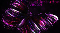 Papillon color 01 - vecteur