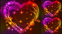 Valentine magnifique lumire 05 - Vecteur