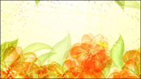 Colorful flowers background 05 - matriel vecteur