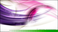 Una hermosa lnea de flujo dinmico fondo 01 - vector de material