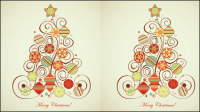 Vecteur de Noël illustration modle - 03