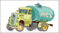 Peints main cartoon voiture 01 - vecteur