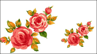Rose bouquet 02 - matriel vecteur