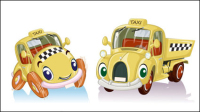 Cartoon voiture jouet 02 - vecteur