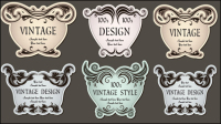 The classic pattern stickers - 01