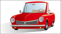 Cartoon illustrateur automobile 03 - matriel vecteur