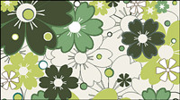 Motifs floraux 01 - vecteur matriel