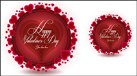 Exquisite Valentine background 02 - matriel vecteur