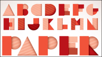 Font conception Srie 43 - matriel vecteur