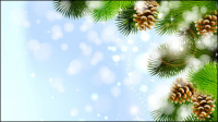 Schöne Weihnachten Hintergrund 02 - Vektor Material