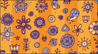 Motif de fond de bande dessine 04 - matriel vecteur