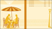 Menus 01 - Cartoon vecteur matriel