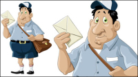 Cartoon ilustrador 06 - vector de material