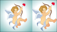 Cartoon Love Theme 05 - matriel vecteur