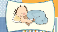 Enfants Cartoon carte de 02 - vecteur matriel
