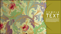 Motif de fond classique 03 - matriel vecteur