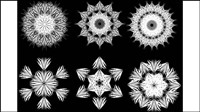 Noir et blanc motif 05 - matriel vecteur