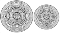 Motifs mayas 03 - matriel vecteur