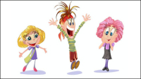 Enfants Cartoon 02 - vectorielle