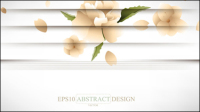 Stores Creative style floral matriel vecteur de fond