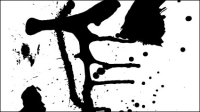 Encre taches splash 05 - matriel vecteur