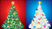 Weihnachtsbaum 01 - Vektor Material