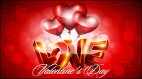 Valentine background 04 Fantaisie - matriel vecteur