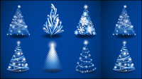 Fancy Christmas Tree 03 - Vektor-Material