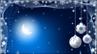 Navidad hermosa bola de fondo 01 - vector de material