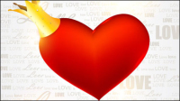 Valentine lments dcoratifs 02 - matriel vecteur