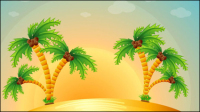 Cartoon illustrator 03 - vector material
