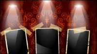Photo Frame Show cuadro de 01 - vector de material