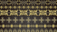 Or motif de dentelle 01 - matriel vecteur