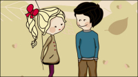 Couple de bande dessine 04 - matriel vecteur