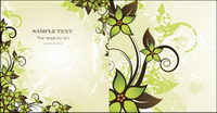 Beautiful green fashion tendance vecteur matriel