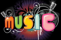 Musique orateur vecteur matriel