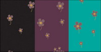 Tri-fleurs, la couleur du matriel au format vectoriel
