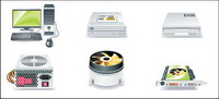 Souris, de cas, le clavier, cpu ventilateur, disque dur