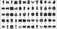 Papier dcoup chinois dentelle Totem