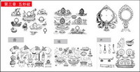 Bouddhistes artefacts Graphique