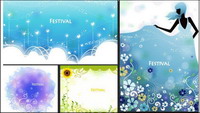 FESTIVAL Beautiful Sexy Vector