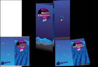 Cartes de voeux matriel Vector