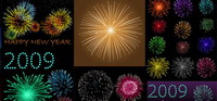 Fireworks Festival, Chinese New Year vecteur