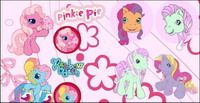 Pegasus cheval cartoon cute fleurs