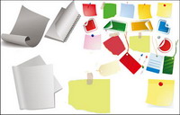 Papier, papeterie, de la corde vecteur