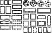 Dentelle frontire Vector