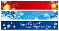 Exquisite bannire de Noël