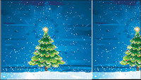 Snow vecteur Tree Material
